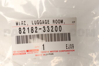 8218233200 WIRE, LUGGAGE ROOM