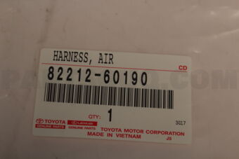 8221260190 Toyota HARNESS, AIR