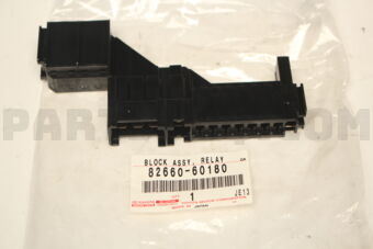 8266060180 BLOCK ASSY, RELAY