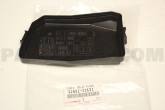 8266233630 COVER, RELAY BLOCK