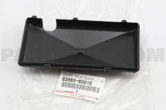 8266360010 COVER, RELAY BLOCK, NO.1