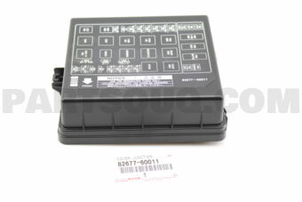 8267760011 Toyota COVER, JUNCTION BLOCK, UPPER NO.2