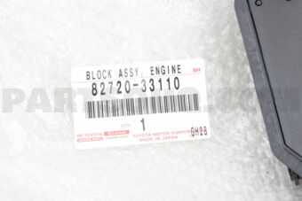 8272033110 BLOCK ASSY, ENGINE ROOM JUNCTION