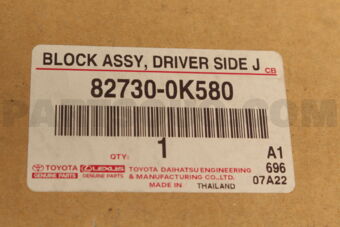 827300K580 BLOCK ASSY  DRIVER S