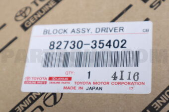 8273035402 Toyota BLOCK, DRIVER SIDE JUNCTION
