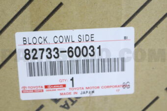 8273360031 BLOCK, COWL SIDE JUNCTION, LH