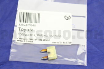 8282420140 CONNECTOR, WIRING HARNESS
