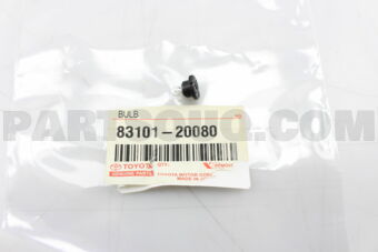 8310120080 BULB, COMBINATION METER, NO.1