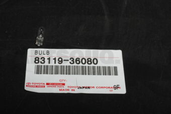 8311936080 BULB, COMBINATION METER, NO.1