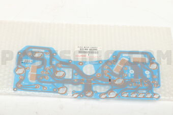 8314960300 PLATE, METER CIRCUIT