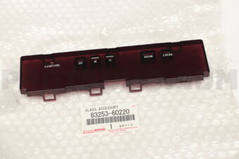 8325360220 GLASS, ACCESSORY METER