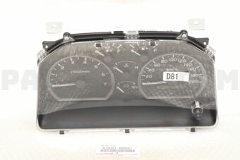 838006BD81 METER ASSY