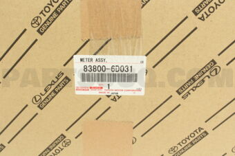 838006D031 METER ASSY, COMBINATION