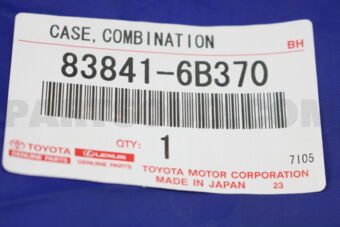 838416B370 CASE, COMBINATION METER