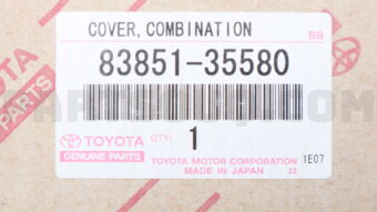 8385135580 COVER, COMBINATION METER