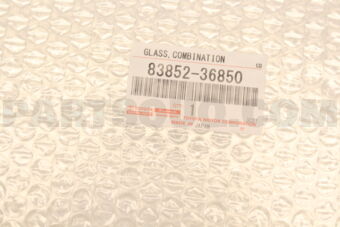 8385236850 Toyota GLASS, COMBINATION METER