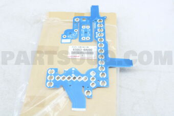 838636A890 PLATE, METER CIRCUIT, NO.2