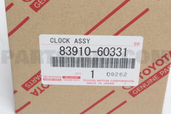 8391060331 CLOCK ASSY
