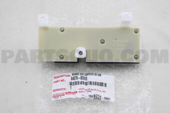 840700C010 COMPUTER & SWITCH ASSY, POSITION C