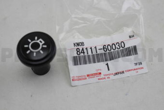 8411160030 KNOB, LIGHT CONTROL SWITCH
