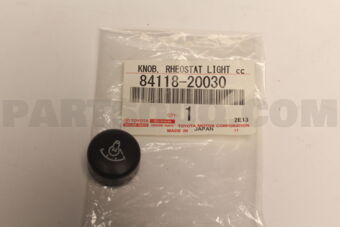 8411820030 Toyota KNOB, LIGHT CONTROL RHEOSTAT