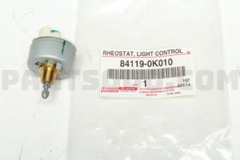 841190K010 RHEOSTAT, LIGHT CONTROL