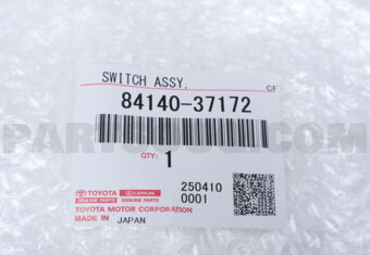 8414037172 SWITCH ASSY