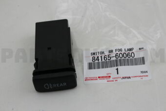 8416560060 SWITCH, REAR FOG LAMP