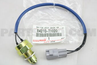 8421071020 SWITCH ASSY, BACK-UP LAMP
