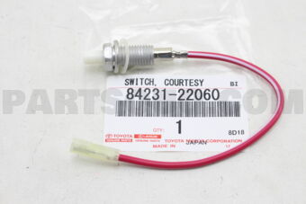 8423122060 SWITCH ASSY, COURTESY LAMP (FOR FR