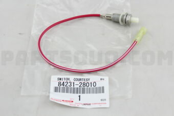 8423128010 SWITCH ASSY, COURTESY LAMP (FOR FR