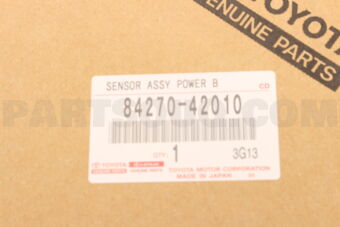 8427042010 Toyota SENSOR ASSY, POWER BACK DOOR, RH