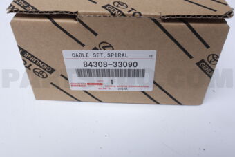 8430833090 Toyota CABLE SET, SPIRAL
