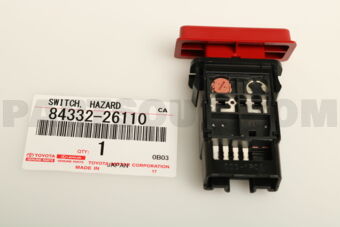 8433226110 SWITCH ASSY, HAZARD WARNING SIGNAL