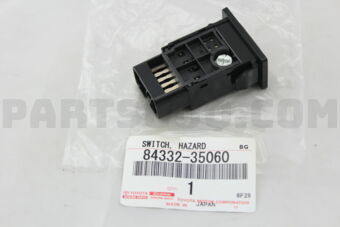 8433235060 SWITCH ASSY, HAZARD WARNING SIGNAL
