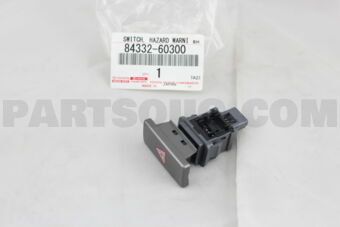 8433260300 SWITCH ASSY, HAZARD WARNING SIGNAL