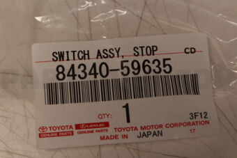 8434059635 SWITCH ASSY  STOP