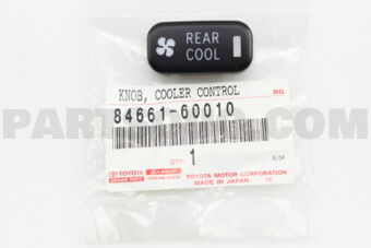 8466160010 KNOB, COOLER CONTROL SWITCH
