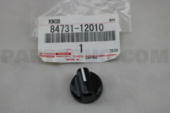 8473112010 KNOB, HEATER BLOWER SWITCH