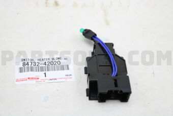 8473242020 SWITCH ASSY, HEATER BLOWER