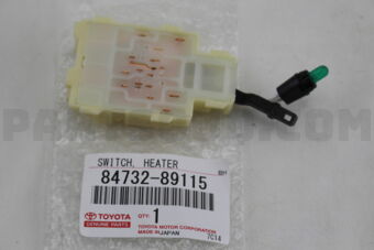 8473289115 SWITCH ASSY, HEATER BLOWER