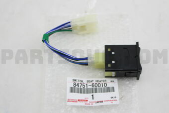 8475160010 SWITCH, SEAT HEATER