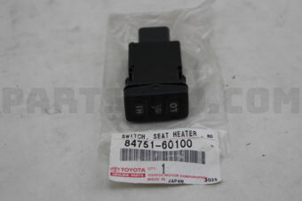 8475160100 SWITCH, SEAT HEATER