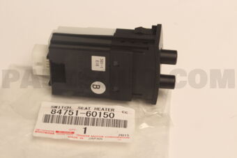 8475160150 Toyota SWITCH, SEAT HEATER