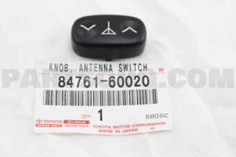 8476160020 KNOB, ANTENNA SWITCH