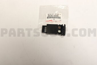 8479060040 SWITCH ASSY, REAR WINDOW DEFOGGER