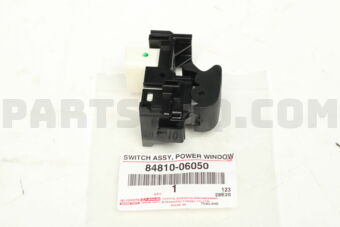 8481006050 SWITCH ASSY, POWER WINDOW REGULATO