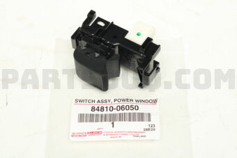 8481006050 SWITCH ASSY, POWER WINDOW REGULATO