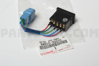 8481035010 SWITCH ASSY, BACK DOOR POWER WINDO