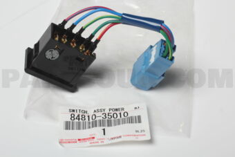 8481035010 SWITCH ASSY, BACK DOOR POWER WINDO